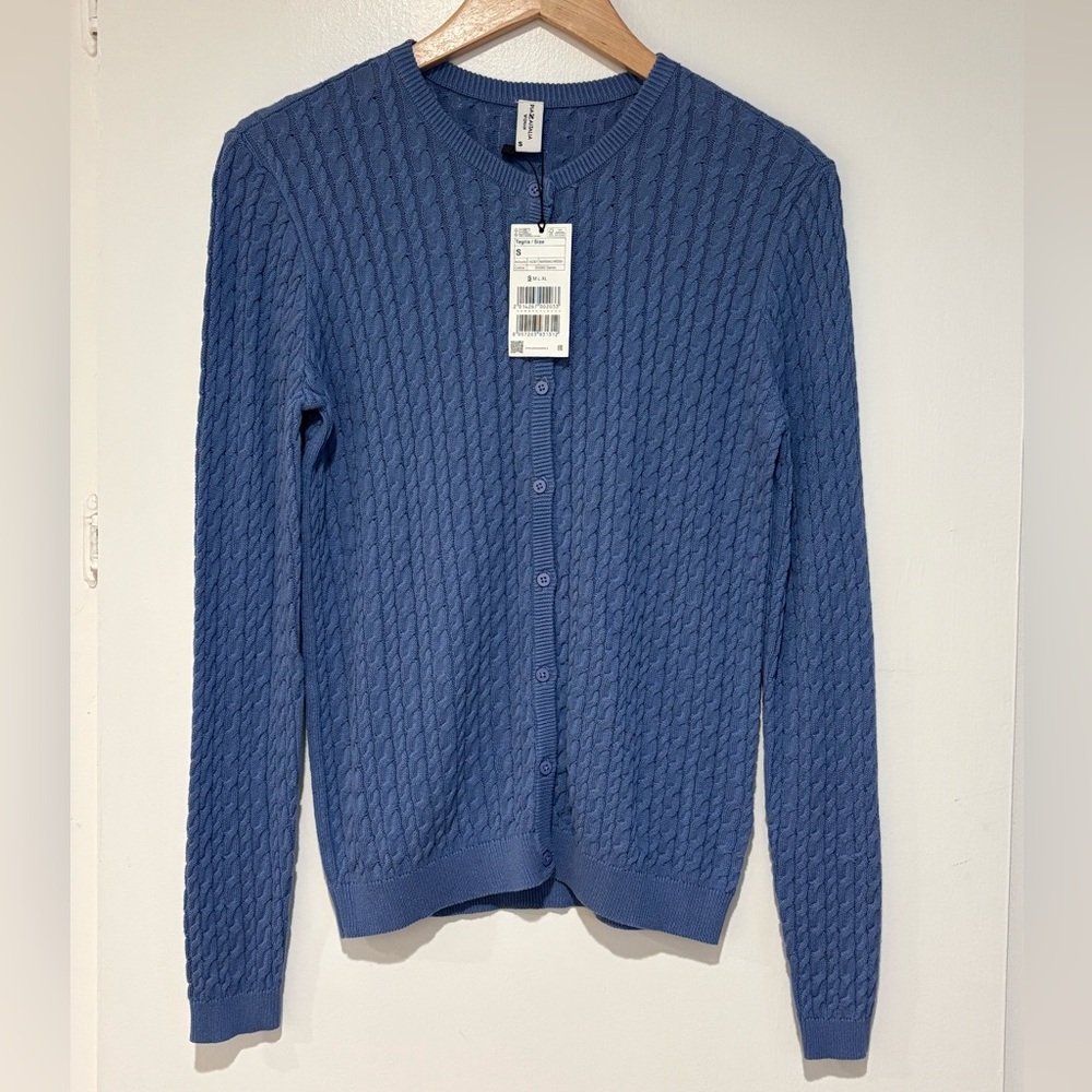 PIAZZA ITALIA Cable Knit Sweater – NWT – Size S